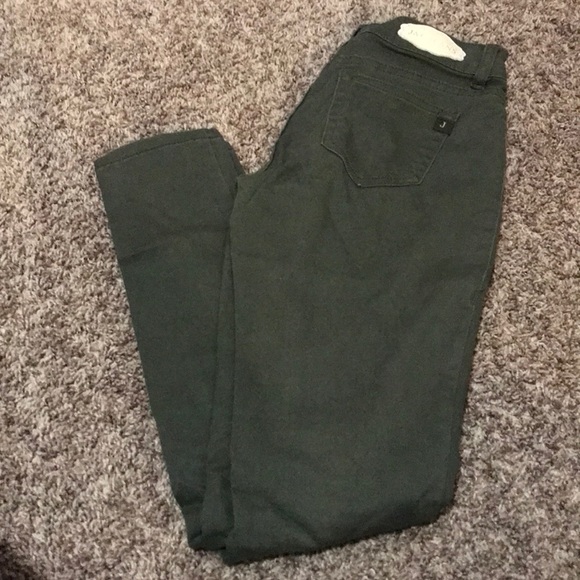 J & C Olive Green Skinny jeans - Picture 1 of 4